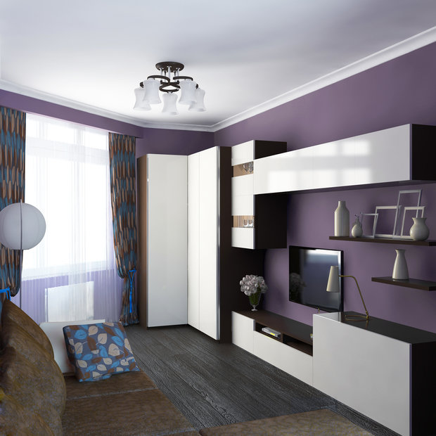 Фото из портфолио От двойки к тройке – фотографии дизайна интерьеров на INMYROOM