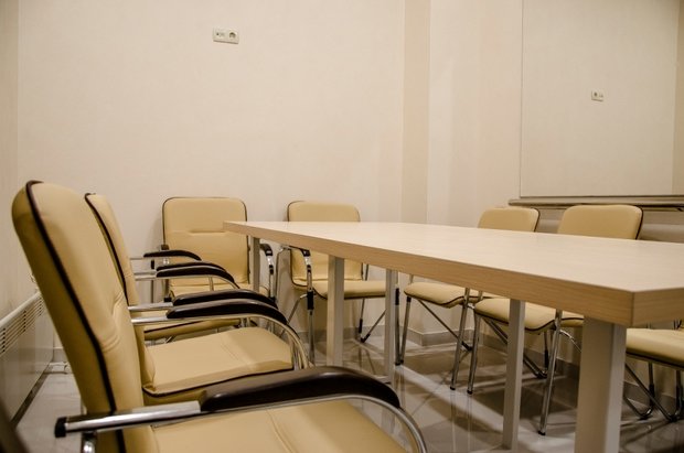 Фото из портфолио Готова 3-я очередь офиса компании – фотографии дизайна интерьеров на INMYROOM