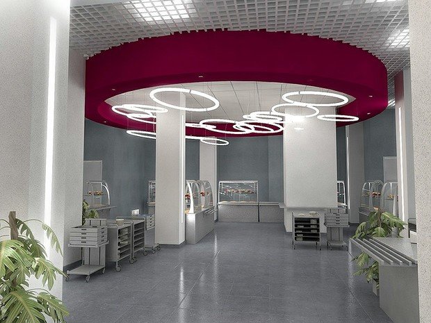 Фото из портфолио Офис под сдачу в аренду и кафе. – фотографии дизайна интерьеров на INMYROOM