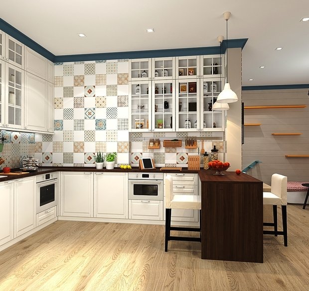 Фотография: Кухня и столовая в стиле Скандинавский, Квартира, Проект недели, Zi-Design Interiors – фото на INMYROOM