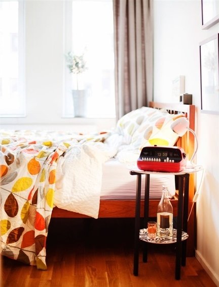 Фотография: Ванная в стиле Скандинавский, Современный, Спальня, Декор интерьера, Мебель и свет, Декор дома – фото на INMYROOM