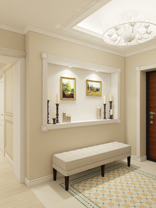 Фото из портфолио Квартира в современной классике в городе Екатеринбурге – фотографии дизайна интерьеров на INMYROOM
