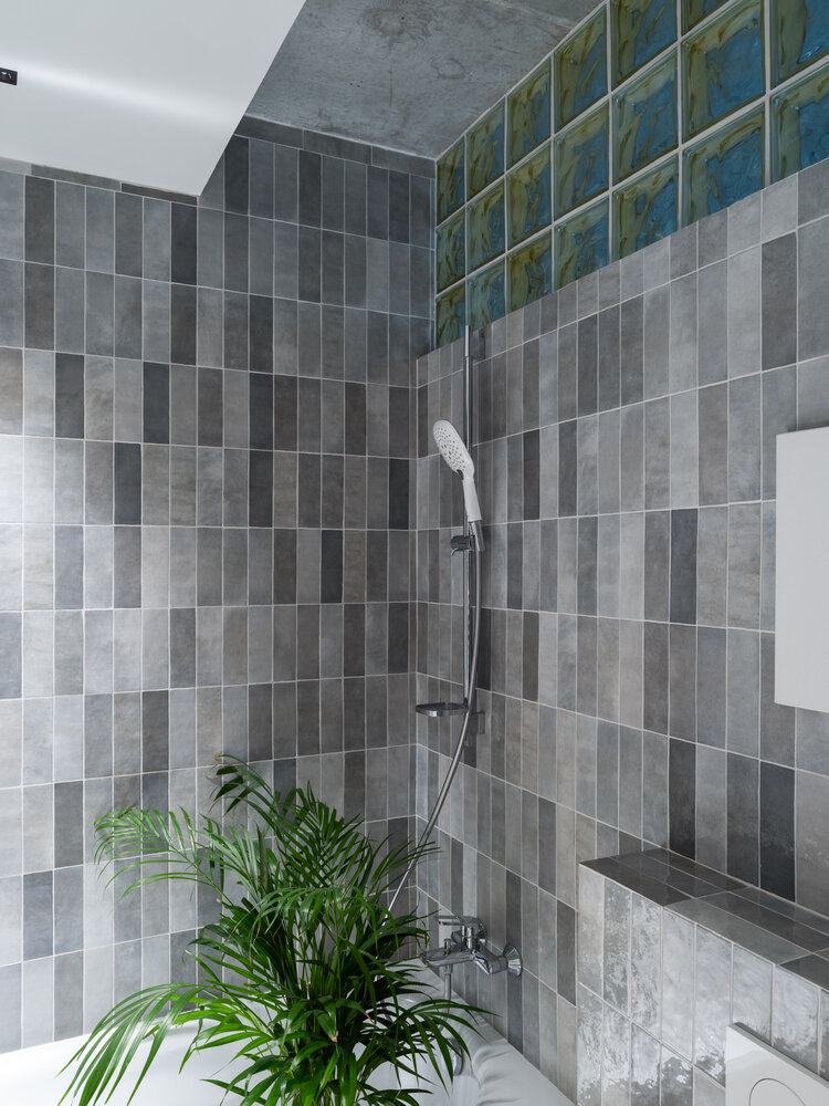 Фотография: Ванная в стиле Современный, Лофт, Квартира, Проект недели, Москва, 3 комнаты, 40-60 метров, Екатерина Щедрина – фото на INMYROOM