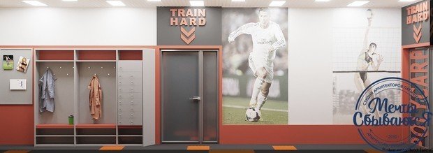 Фото из портфолио Интерьер тренажёрного зала – фотографии дизайна интерьеров на INMYROOM