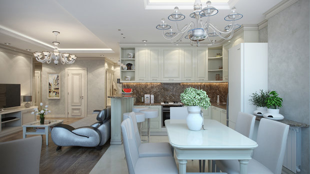 Фотография: Кухня и столовая в стиле Скандинавский, Современный, Эклектика – фото на INMYROOM