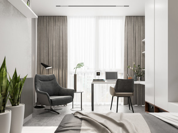 Фото из портфолио Бетон и мрамор – фотографии дизайна интерьеров на INMYROOM