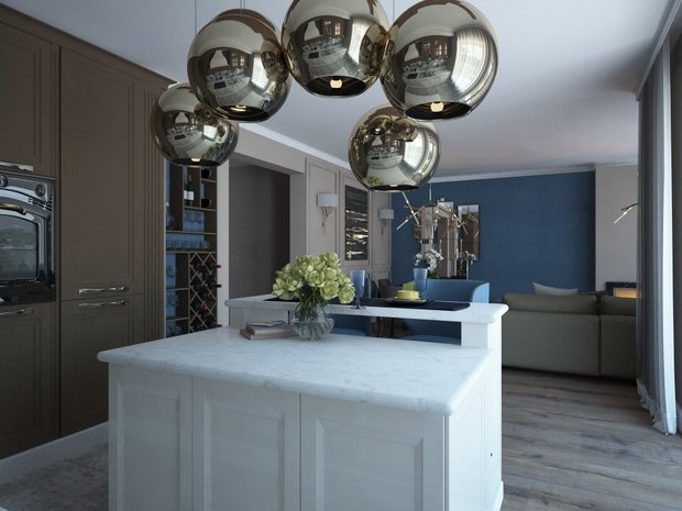 Фото из портфолио Таунхаус г. Тольятти – фотографии дизайна интерьеров на INMYROOM