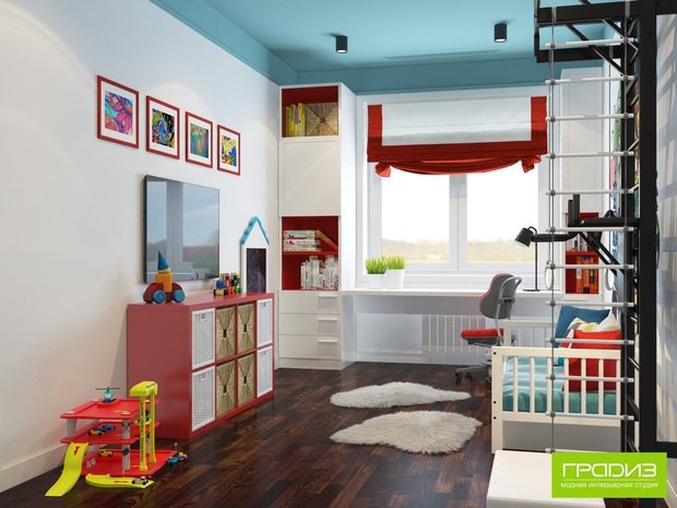 Фото из портфолио Территория детства – фотографии дизайна интерьеров на INMYROOM