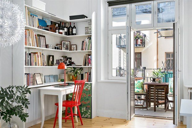 Фото из портфолио Балкон + кафельная ПЕЧЬ!!!! – фотографии дизайна интерьеров на INMYROOM