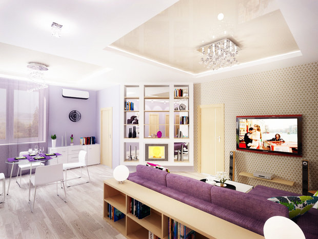 Фото из портфолио Трехкомнатная квартира в Москве – фотографии дизайна интерьеров на INMYROOM