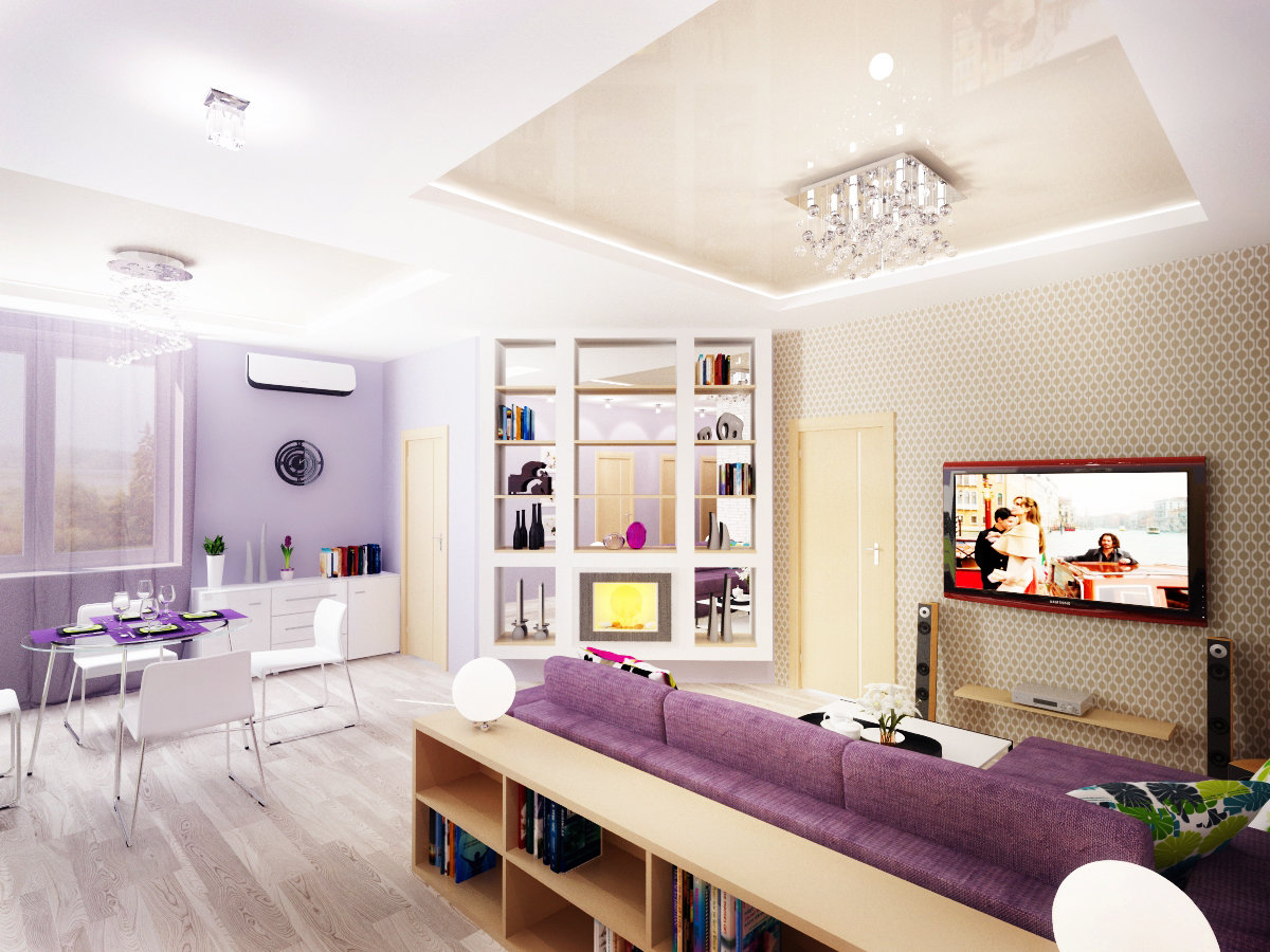 Фото из портфолио Трехкомнатная квартира в Москве – фотографии дизайна интерьеров на INMYROOM Фото из портфолио Трехкомнатная квартира в Москве – фотографии дизайна интерьеров на INMYROOM