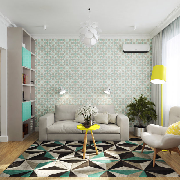 Фото из портфолио Сочная скандинавия – фотографии дизайна интерьеров на INMYROOM