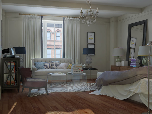 Фото из портфолио Маленький лофт – фотографии дизайна интерьеров на INMYROOM