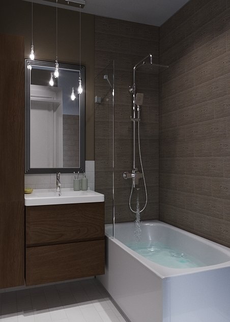 Фото из портфолио VeresaevaProjectBathroom – фотографии дизайна интерьеров на INMYROOM