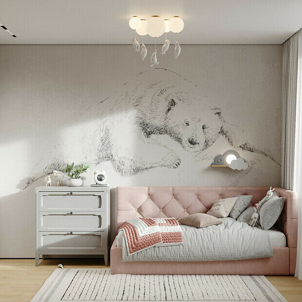 Фотография: Детская в стиле Современный, Прихожая, Квартира, Проект дня, Санкт-Петербург, Юлия Чернова, 4 и больше, 60-90 метров – фото на INMYROOM