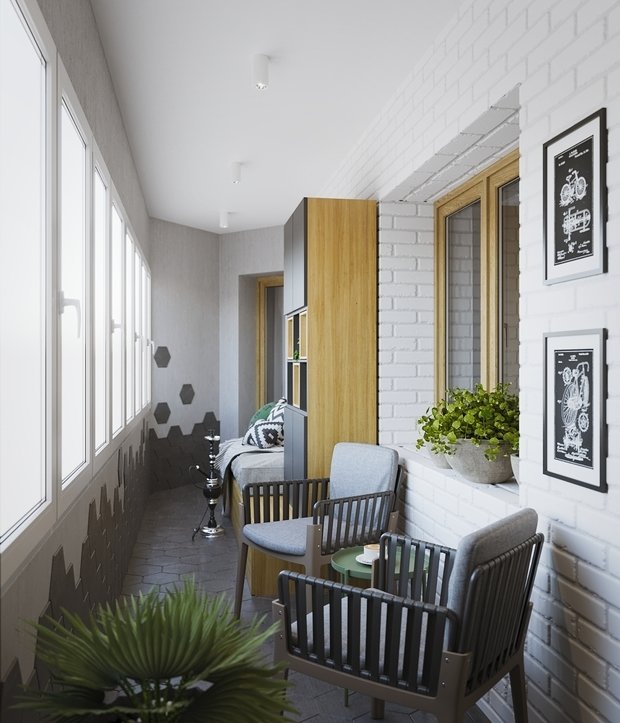 Фото из портфолио Проект трехкомнатной квартиры в Ельцове, Новосибирск – фотографии дизайна интерьеров на INMYROOM