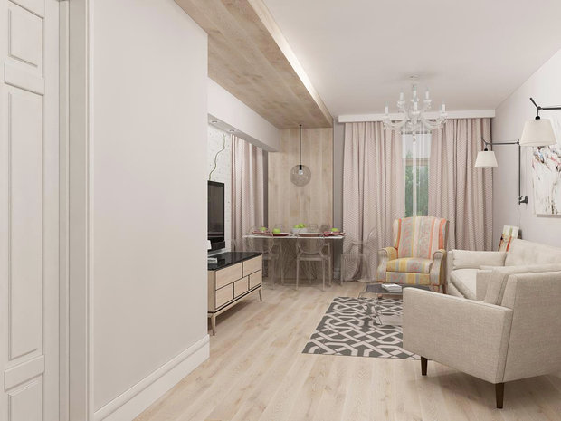 Фото из портфолио Квартира в г.Москва – фотографии дизайна интерьеров на INMYROOM