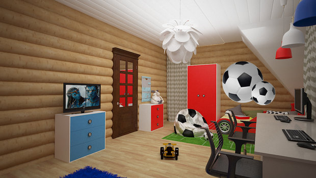 Фото из портфолио Коттедж п. Устиновка – фотографии дизайна интерьеров на INMYROOM