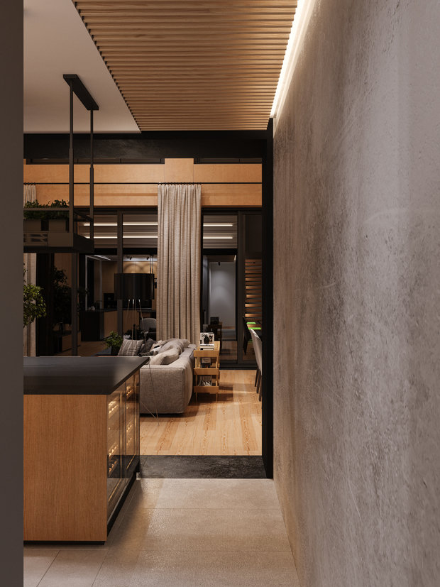 Фото из портфолио Загородный дом Загорянский – фотографии дизайна интерьеров на INMYROOM