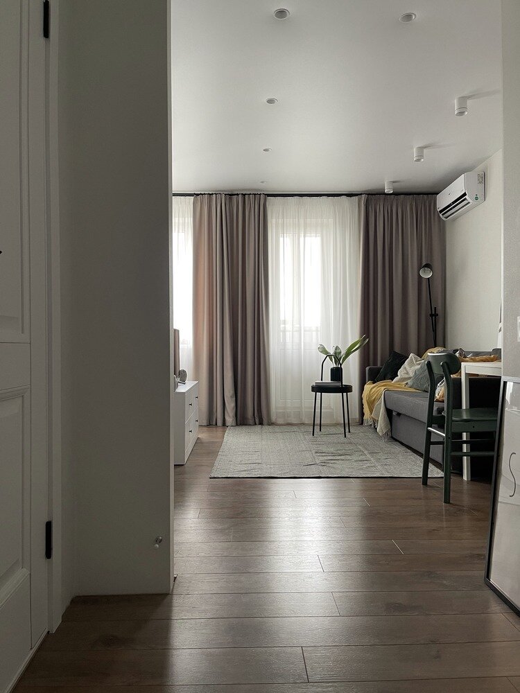 Фотография: в стиле , Скандинавский, Современный, Малогабаритная квартира, Квартира, Студия, Проект недели, Казань, до 40 метров, Проекция – фото на INMYROOM Фотография: в стиле , Скандинавский, Современный, Малогабаритная квартира, Квартира, Студия, Проект недели, Казань, до 40 метров, Проекция – фото на INMYROOM