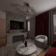 Фото из портфолио Визуализация трехкомнтаной квартиры – фотографии дизайна интерьеров на INMYROOM