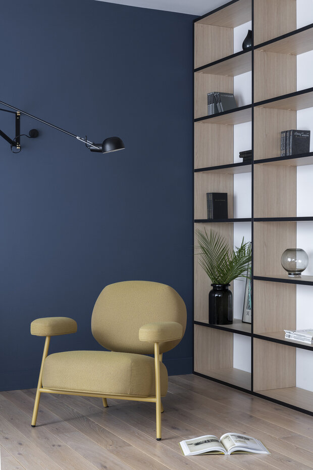 Фотография: Кабинет в стиле Современный, Квартира, Проект недели, Москва, 3 комнаты, 40-60 метров, Poisk бюро – фото на INMYROOM