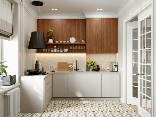 Фото из портфолио Октябрьская – фотографии дизайна интерьеров на INMYROOM