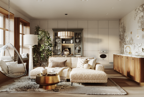 Дом у озера – интерьер для успешной бизнес-вумен | ЖК "Clever Park"