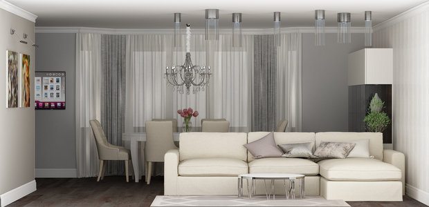 Фото из портфолио Гостиная – фотографии дизайна интерьеров на INMYROOM