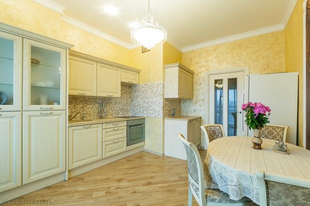 Фото из портфолио Реализованная квартира в ЖК Магеллан – фотографии дизайна интерьеров на INMYROOM