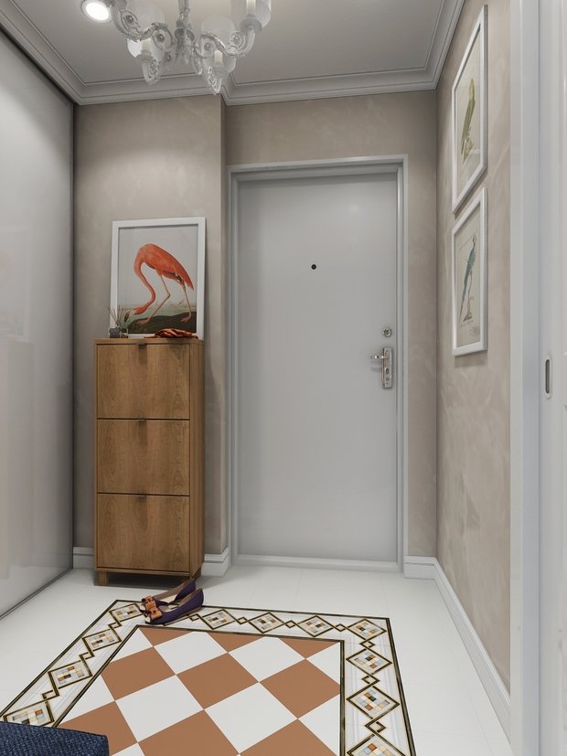 Фотография: Прихожая в стиле Эклектика, Эко, Современный, Квартира, Проект недели – фото на INMYROOM