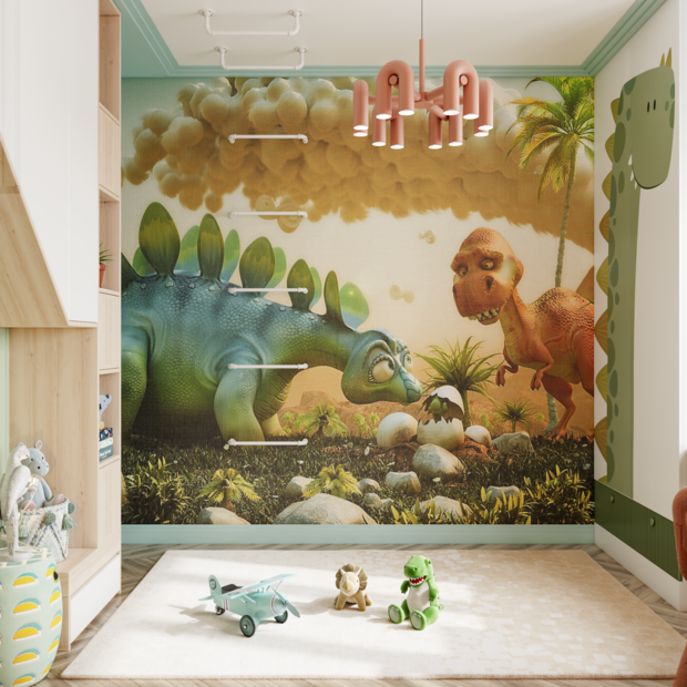 Фотография: Детская в стиле Современный, Классический, Квартира, Проект недели, Новая Москва, 3 комнаты, 40-60 метров, Екатерина Пимкина – фото на INMYROOM