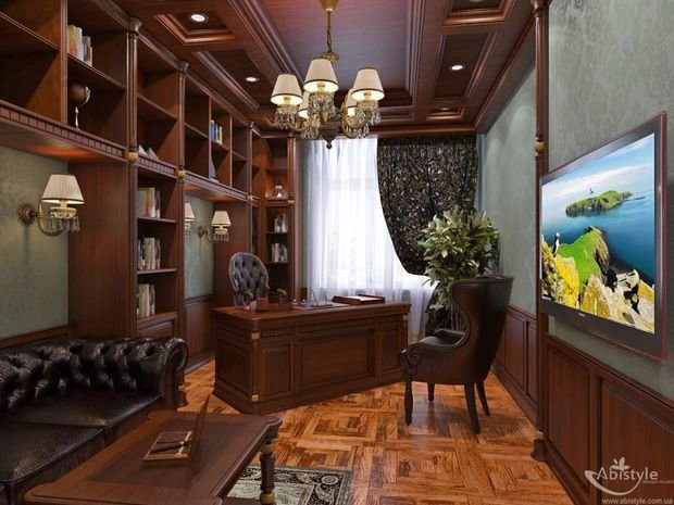 Фото из портфолио кабинет – фотографии дизайна интерьеров на InMyRoom.ru