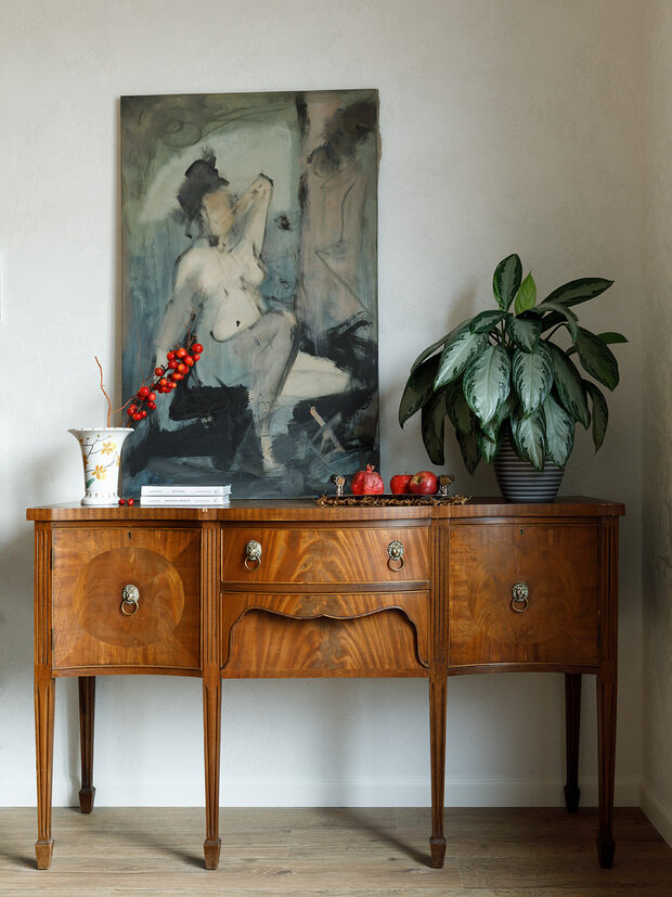 Фотография: Прихожая в стиле Скандинавский, Эклектика, Винтажный, Квартира, Проект дня, Санкт-Петербург, 2 комнаты, 40-60 метров, Анна Король – фото на INMYROOM