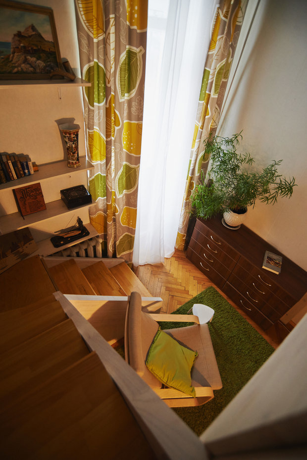 Фото из портфолио 2-уровневая квартира г. Москва, ЦАО – фотографии дизайна интерьеров на INMYROOM