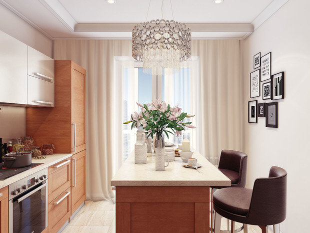 Фото из портфолио Дизайн-проект интерьера квартиры 130 кв.м. – фотографии дизайна интерьеров на INMYROOM