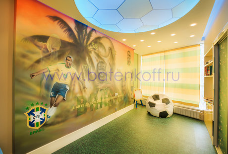 Фото реализованной детской в квартире в ЖК Антарес от Батенькофф