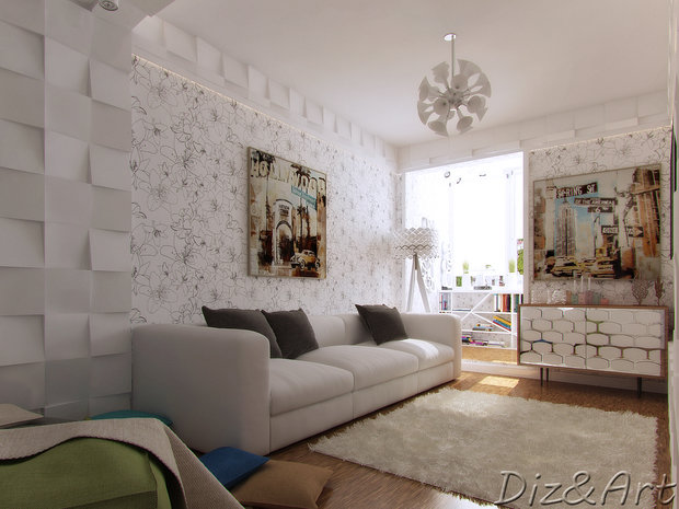 Фото из портфолио Над городом – фотографии дизайна интерьеров на InMyRoom.ru