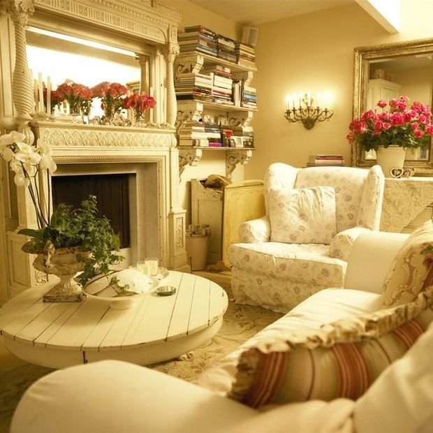 Фотография: Гостиная в стиле Прованс и Кантри, Декор интерьера, Квартира, Дом, Декор, Особняк – фото на INMYROOM