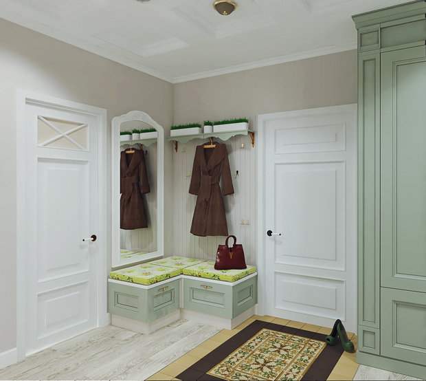 Фотография: Прихожая в стиле Прованс и Кантри – фото на INMYROOM