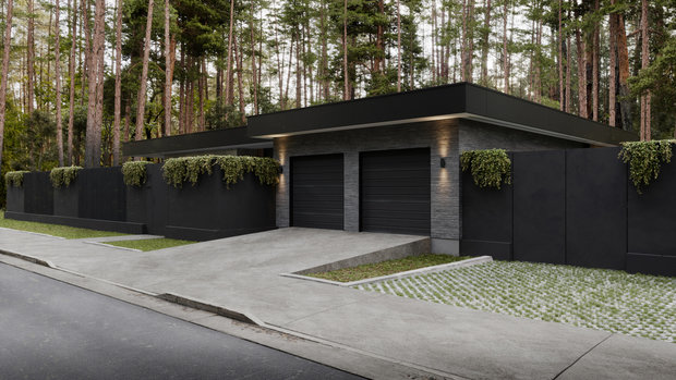 Фото из портфолио Частный дом с патио в Свердловской области – фотографии дизайна интерьеров на INMYROOM