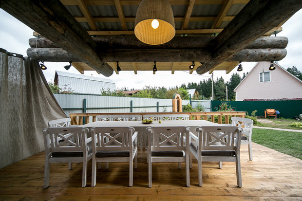 Фотография: Кухня и столовая в стиле Прованс и Кантри, Современный, Дачный ответ – фото на INMYROOM