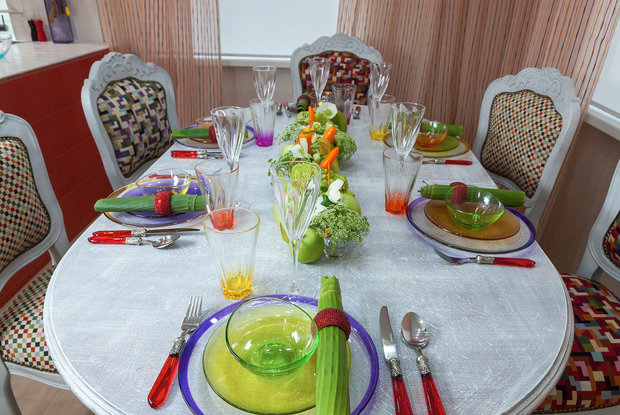 Фотография: Кухня и столовая в стиле Эклектика, Дом, Дома и квартиры – фото на INMYROOM