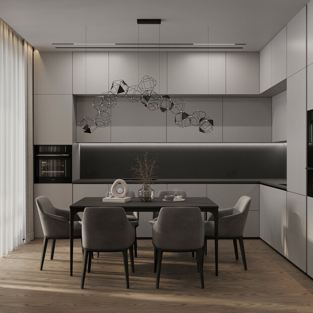 Фото из портфолио Квартира в Москве, ЖК бизнес-класса  – фотографии дизайна интерьеров на INMYROOM