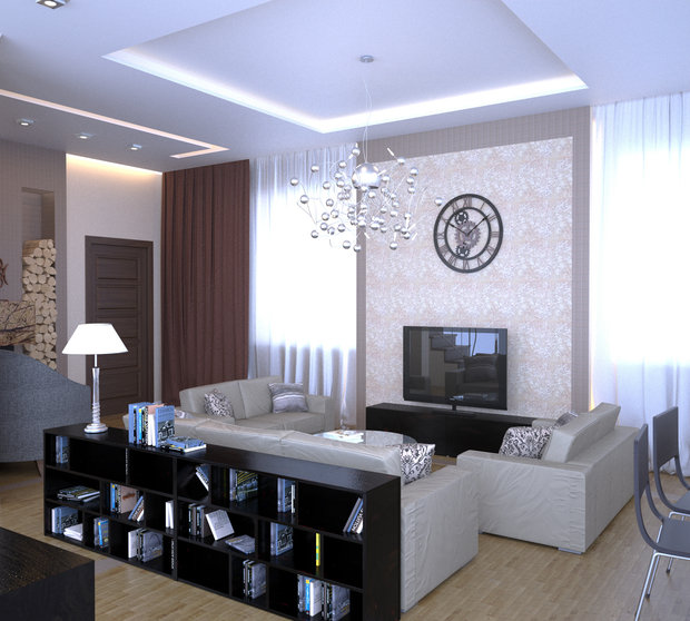 Фото из портфолио Частный дом в д. Уварово. – фотографии дизайна интерьеров на INMYROOM