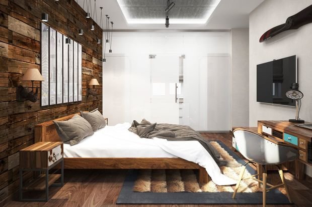 Фото из портфолио Коттедж в стиле лофт – фотографии дизайна интерьеров на INMYROOM