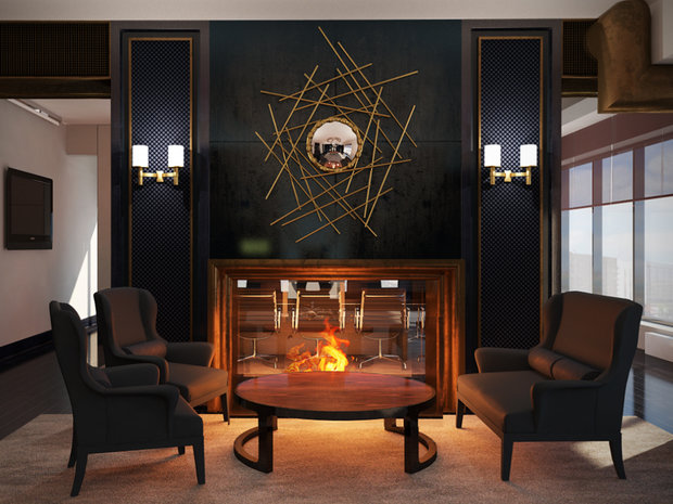 Фото из портфолио Офисные пространства – фотографии дизайна интерьеров на INMYROOM