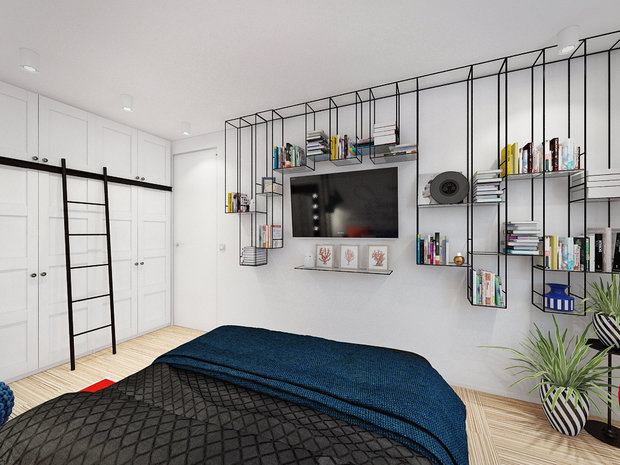 Фотография: Спальня в стиле Современный – фото на INMYROOM