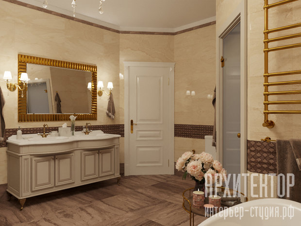 Фото из портфолио Загородный дом, 250 м2 – фотографии дизайна интерьеров на INMYROOM