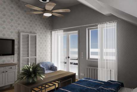 Дом (мансардный этаж)